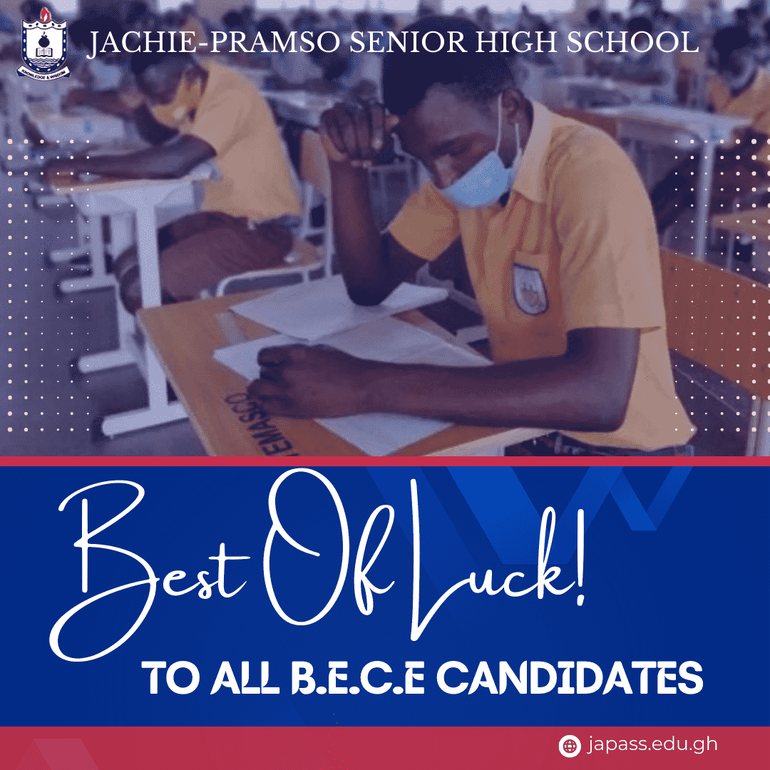  Best of Luck to All 2024 BECE Candidates! cover image